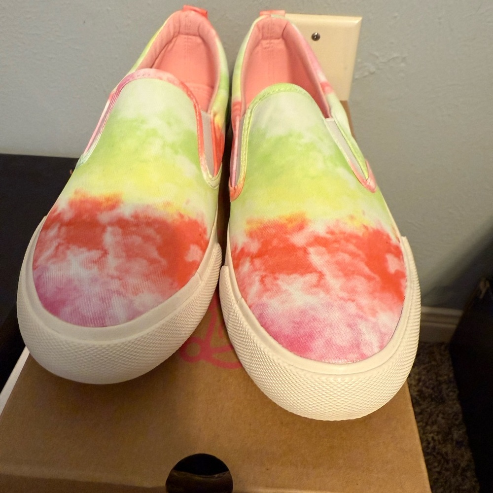 Sugar Tie-Dye Slip-On Flats